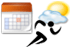 Calendrier piste interactif